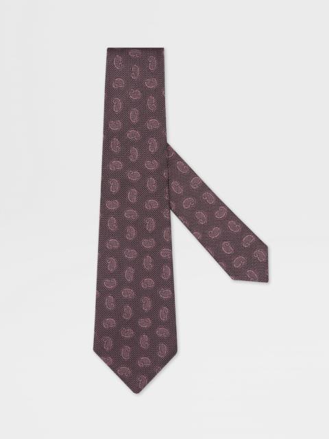 PINK SILK TIE