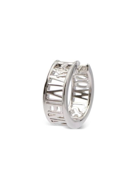 Vivienne Westwood lettered earring