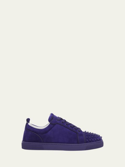 Men's Louis Junior Spikes Low-Top Suede Sneakers