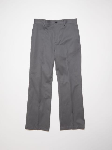 Acne Studios Twill trousers - Graphite grey