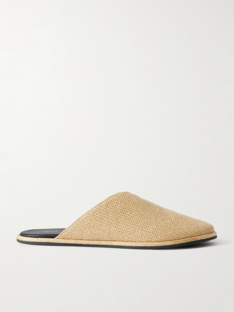 NEOUS Attik Raffia Mules