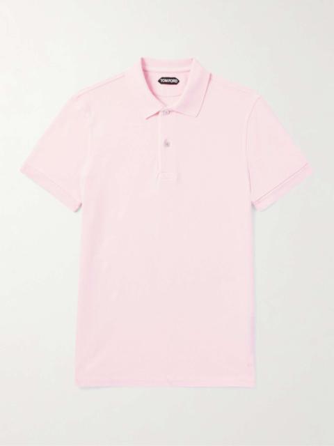 TOM FORD Cotton-Piqué Polo Shirt