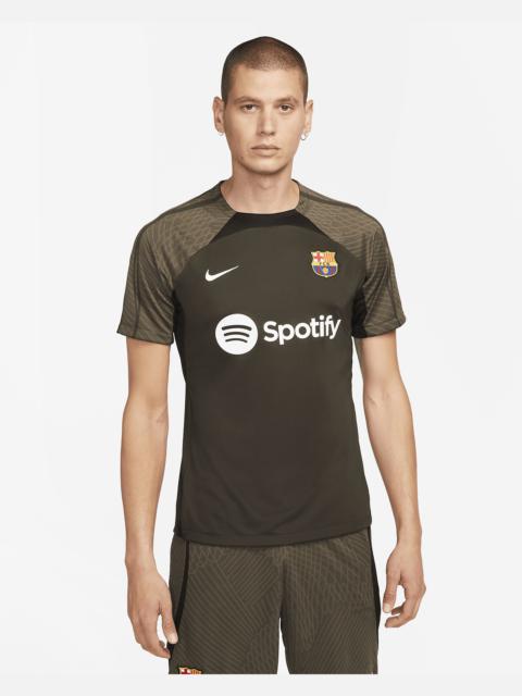 Nike FC Barcelona Strike Nike Men's Dri-FIT Knit Soccer Top