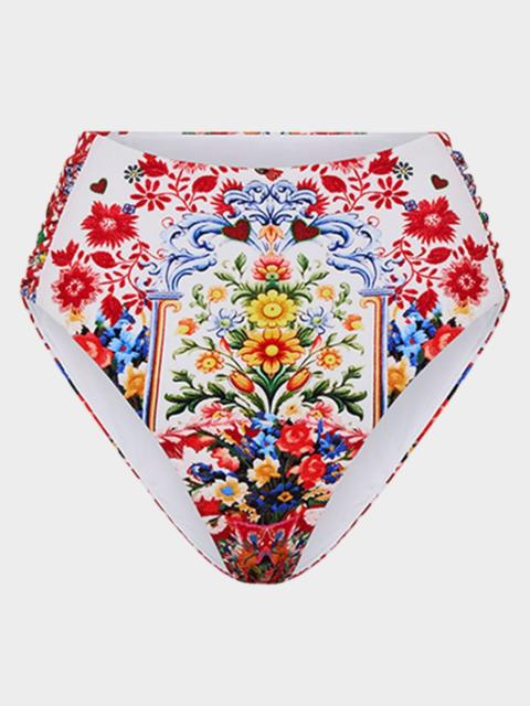 CAMILLA Faith, Luck & Justice Ruched Side Bikini Bottoms