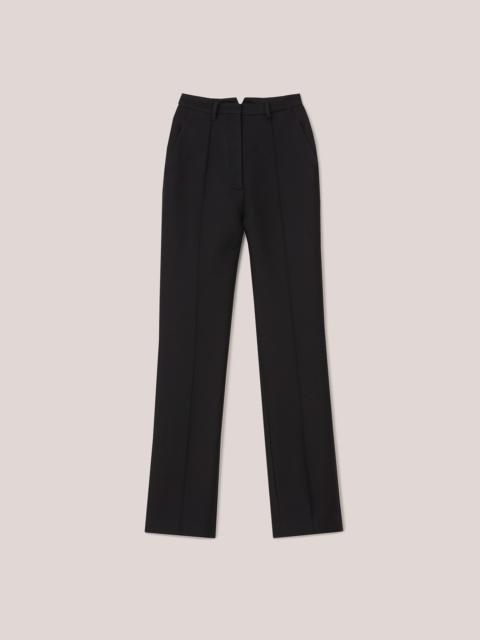 Nanushka JULIET - Double suiting straight-leg pants - Black