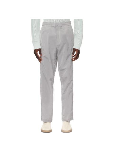 SOLID HOMME Gray Extension Trousers