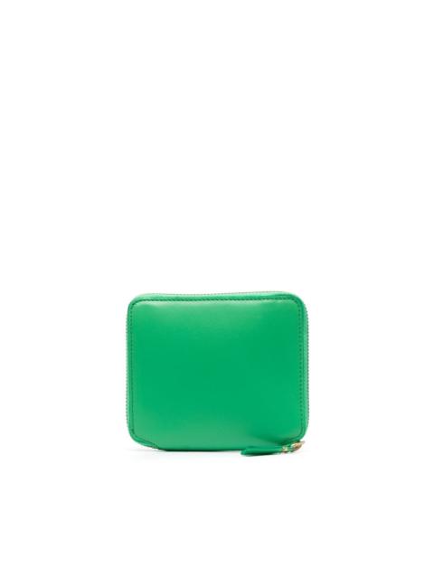 Comme Des Garçons leather zipped wallet