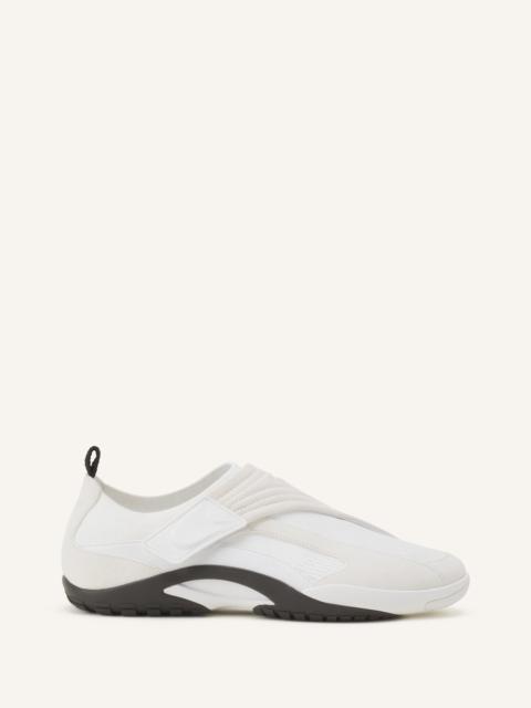 Lanvin LNV1 KNIT AND SUEDE SNEAKERS