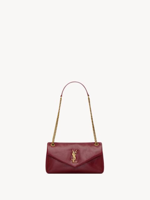 SAINT LAURENT CALYPSO SMALL IN SHINY LEATHER