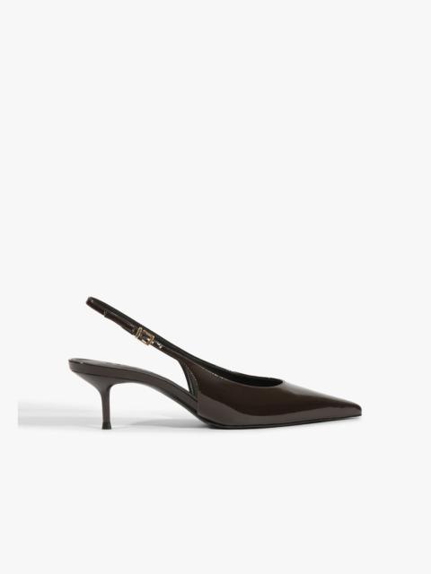 SCHUTZ Paola Mid Patent Leather Pump