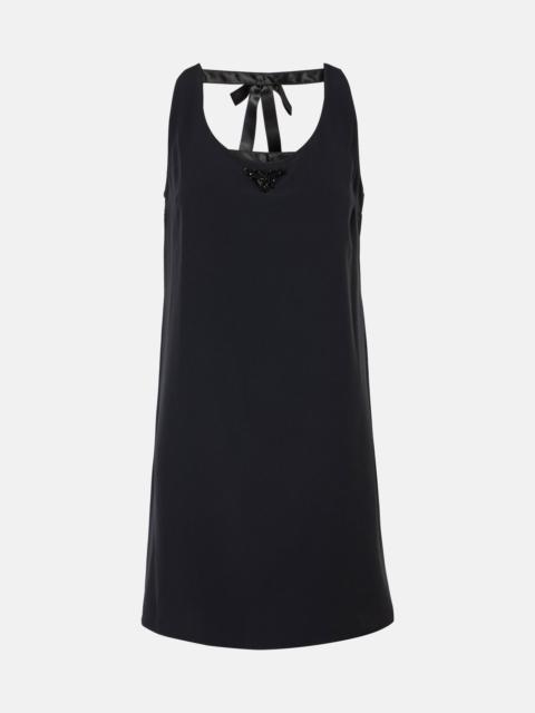 Prada Embellished minidress