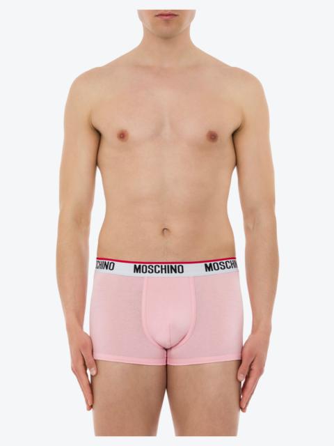 Moschino SET OF 2 LOGO BAND BOXERS