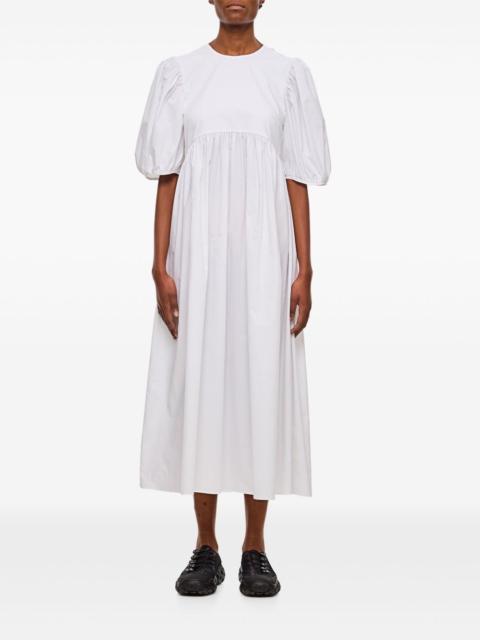 CECILIE BAHNSEN AILEY DRESS COTTON WHITE | biffi | REVERSIBLE