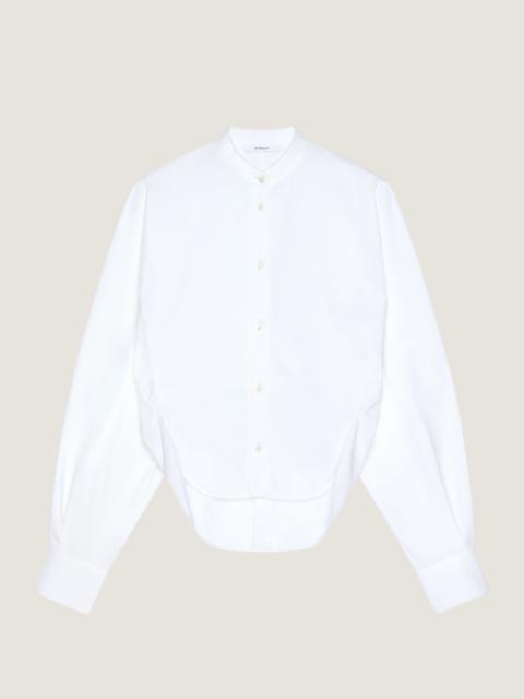 Givenchy COCOON SLASHED SHIRT IN POPLIN