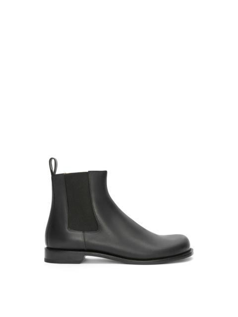 Loewe Campo chelsea boot in waxed calfskin