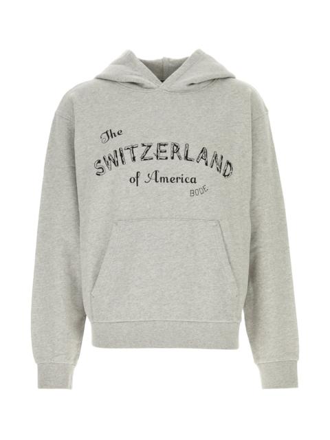 BODE Grey cotton sweatshirt