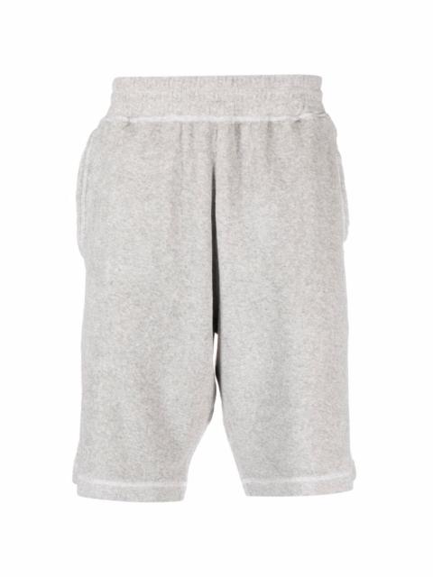 Helmut Lang elasticated track shorts