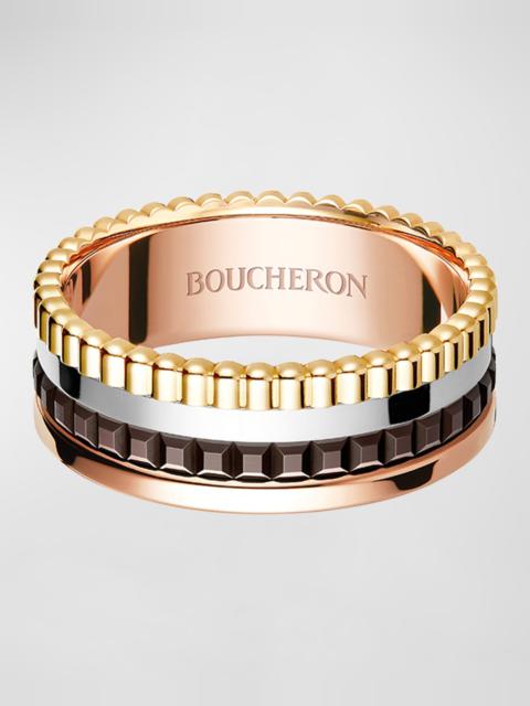 Boucheron Quatre 18K Gold Classique Small Band Ring