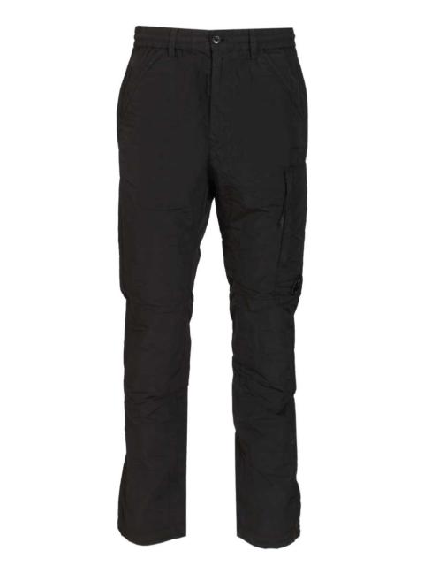Flatt Nylon Regular Cargo Pants Trousers Black