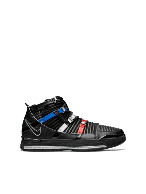 LeBron 3 "The Shop - Black/Red" sneakers
