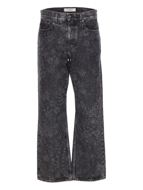 Golden Goose marble-effect jeans