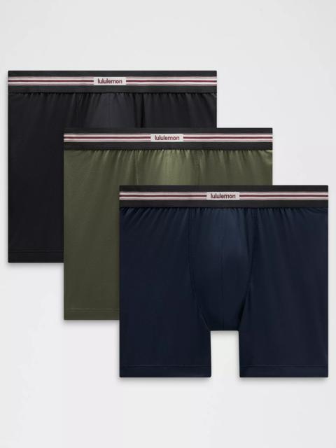 lululemon Always in Motion Boxer Brief 5" *Trim 3 Pack