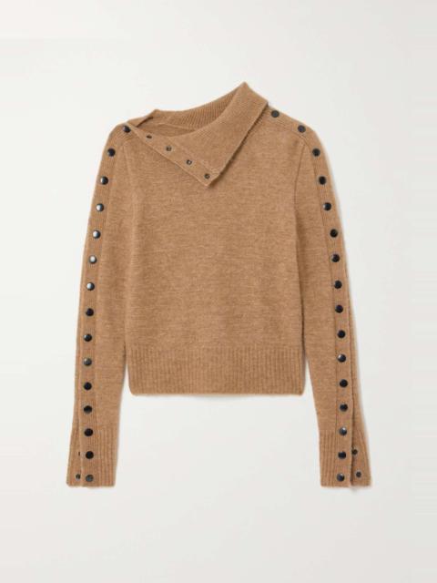 Malo convertible knitted sweater