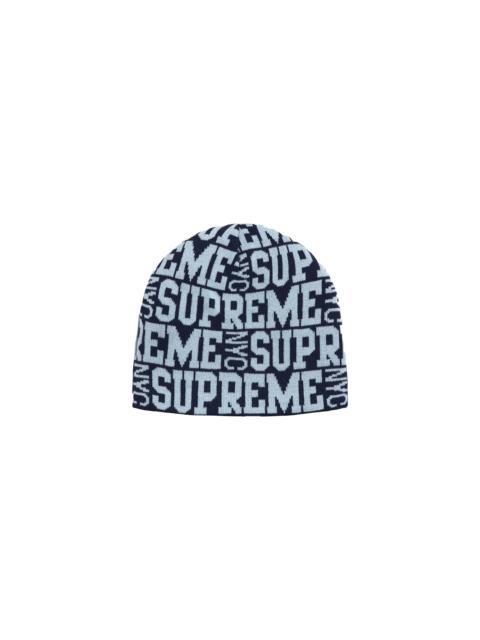 Supreme Reversible Camo Beanie "FW26 - Navy" SU28363