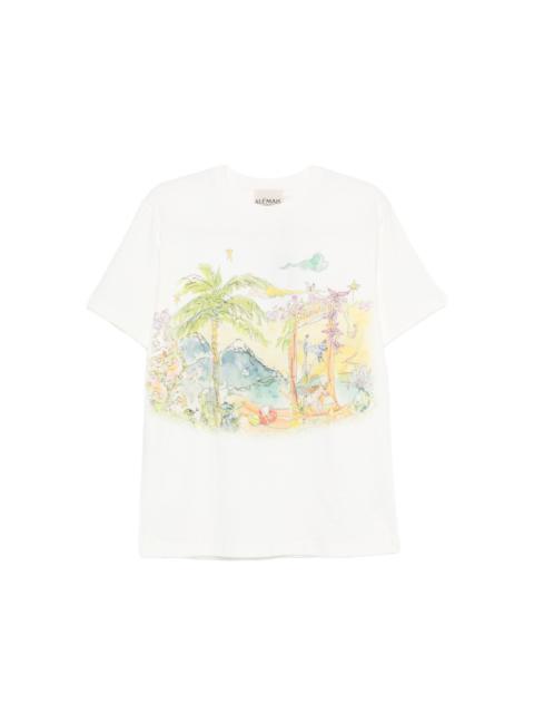ALÉMAIS graphic-print T-shirt