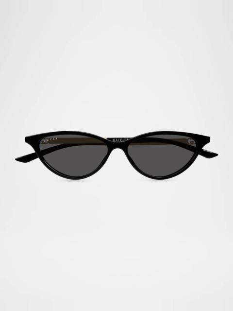 GUCCI Interlocking G 54MM Cat-Eye Sunglasses