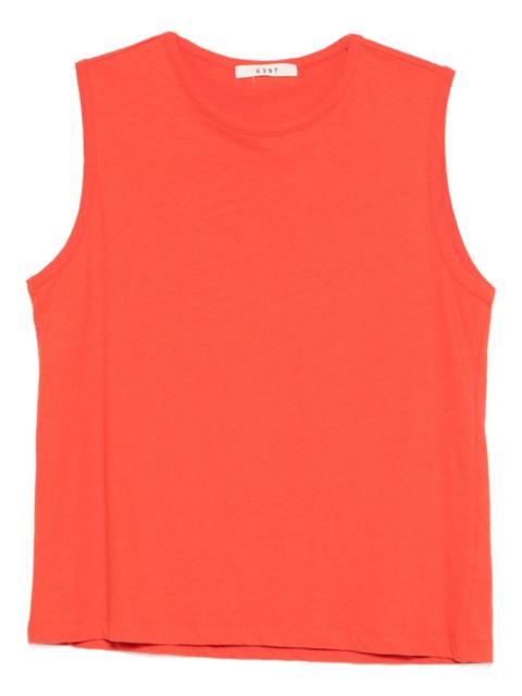 6397 round-neck sleeveless top