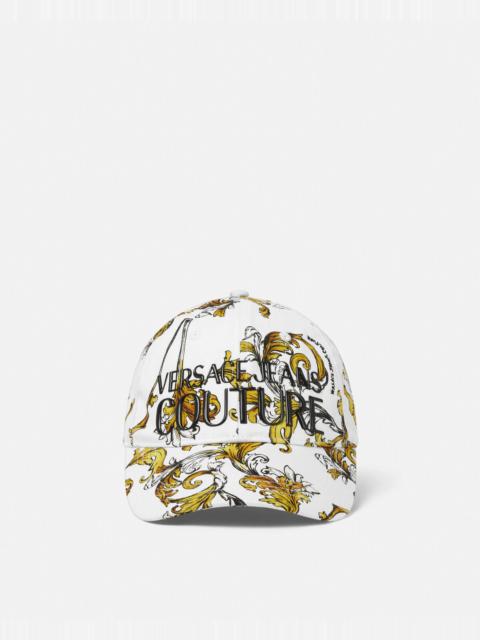 VERSACE JEANS COUTURE Outline Barocco Baseball Cap