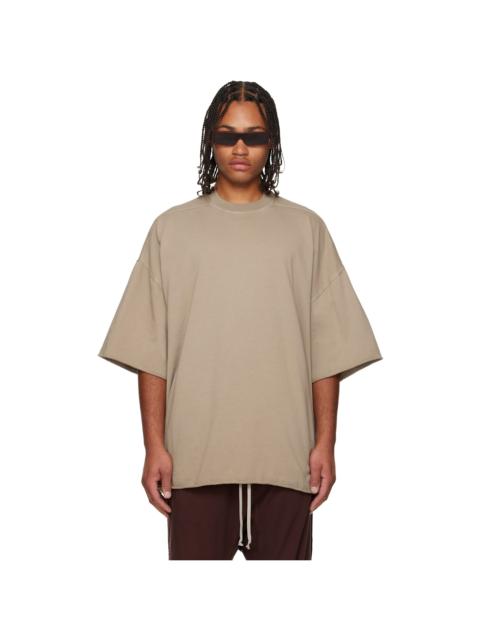 Rick Owens DRKSHDW Taupe Concordians Tommy T-shirt