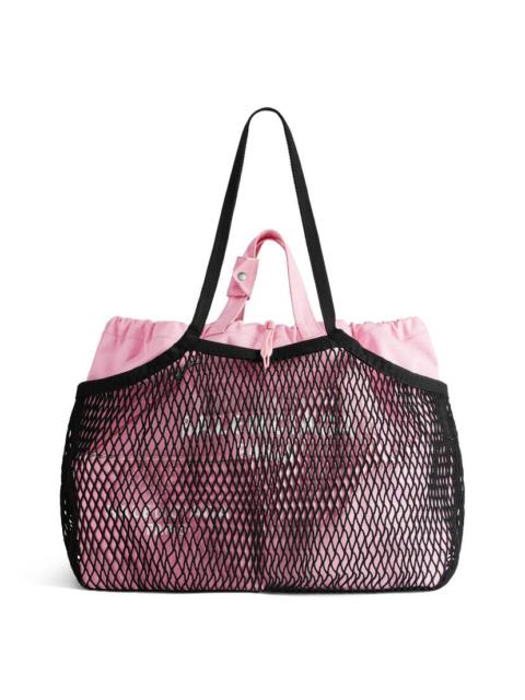 BALENCIAGA Women's 24/7 Large Tote Bag in Pink/black