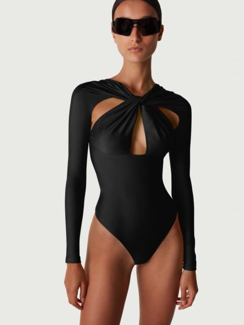 Twisted Cut-Out Bodysuit