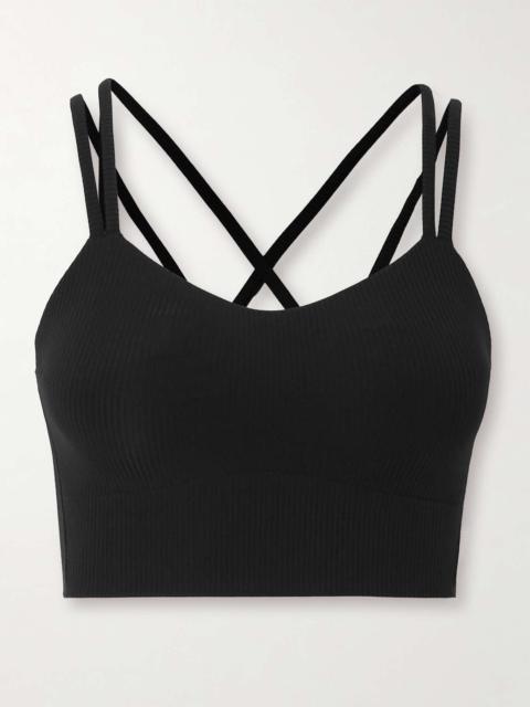 lululemon Like a Cloud ribbed sports bra Black