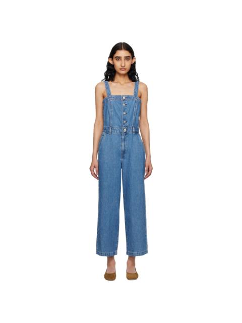 Levi's Blue Drea Denim Jumpsuit