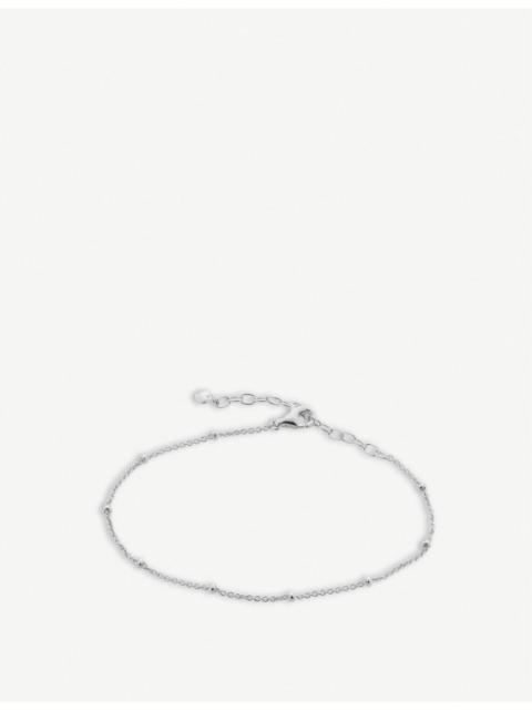MONICA VINADER Fine Beaded recycled sterling-silver chain bracelet