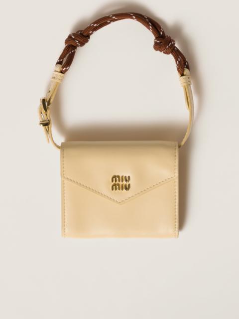 Miu Miu Leather shoulder wallet