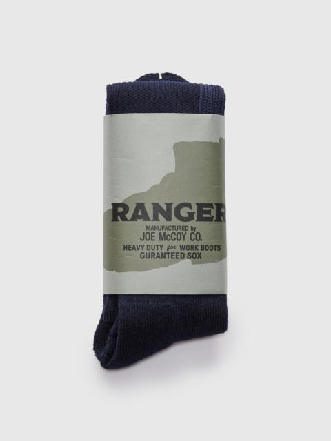The Real McCoys "Ranger" Boot Socks in Navy