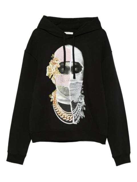 ih nom uh nit Future Mask cotton hoodie