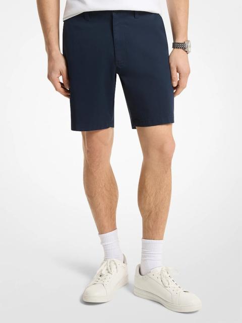 MICHAEL KORS Stretch Cotton Shorts