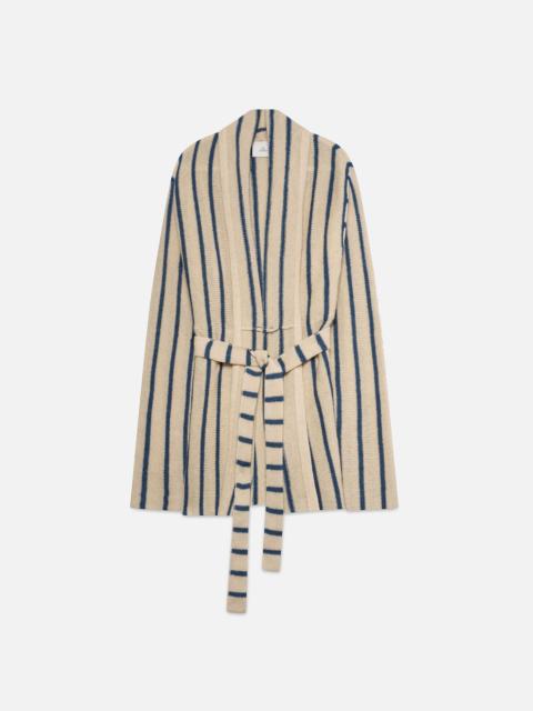 The Elder Statesman PINSTRIPE SMOKING JACKET