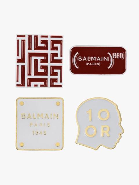 Balmain (Balmain) RED - Balmain Festival V02 lapel pin