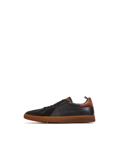 OFFICINE CREATIVE Militia 001 panelled leather sneakers
