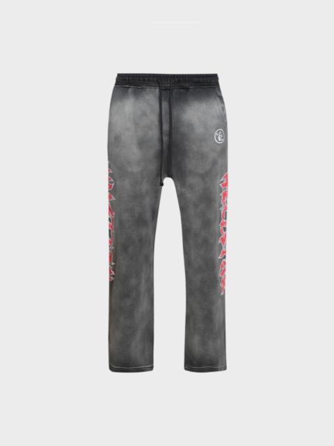 HELLSTAR Stars Shine Graffiti Sweatpants Black