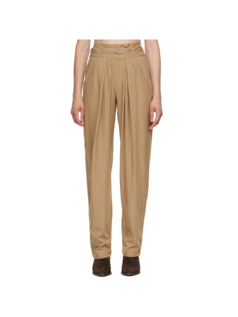 Isabel Marant Étoile Tan Celia Trousers