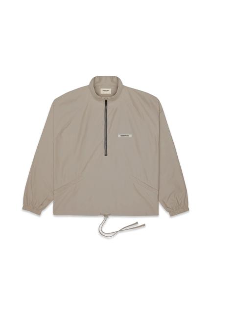 ESSENTIALS Fear of God Essentials Half-Zip Track Jacket Taupe