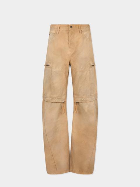 DSQUARED2 GARMENT DYED UTILITY DISTRESSED PANT