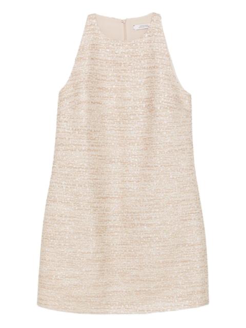 DOROTHEE SCHUMACHER halterneck tweed dress